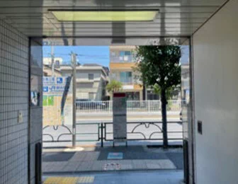 半蔵門線、都営新宿線住吉駅B2出口を出て左に曲がり